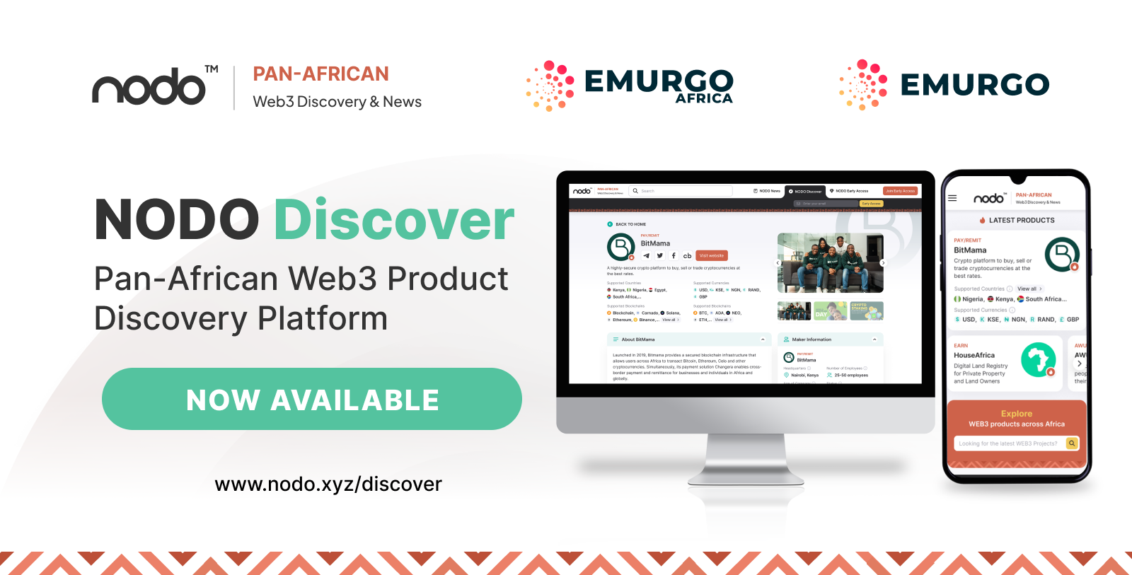NODO Launches Pan-African Web3 Product Discovery Platform NODO Discover