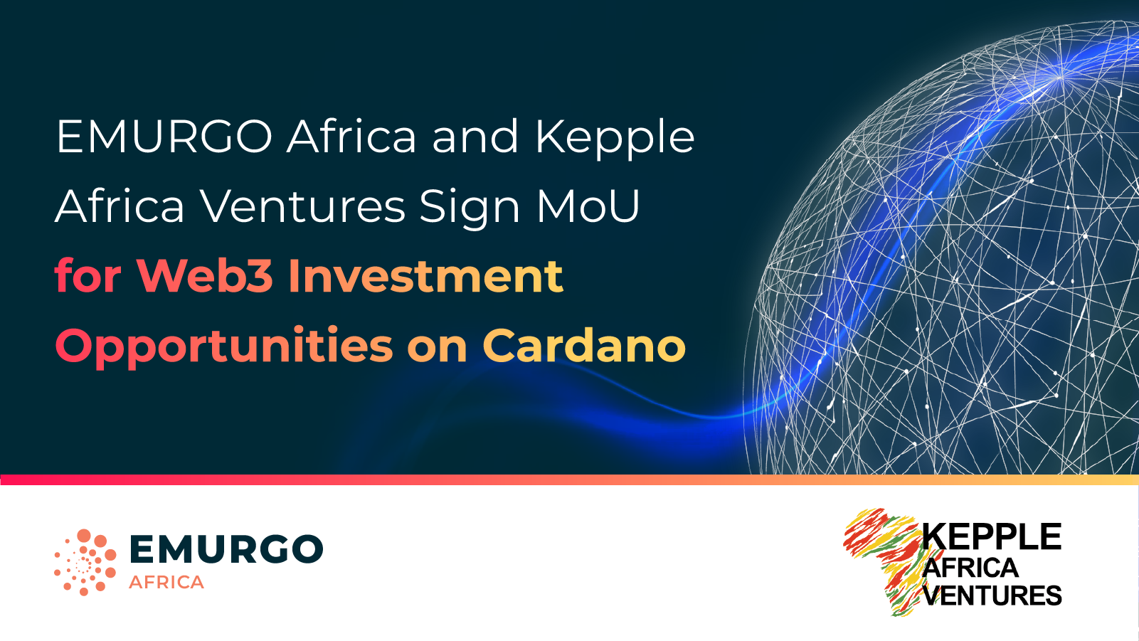 EMURGO Africa and Kepple Africa Ventures Sign MoU for Web3 Investment Opportunities on Cardano
